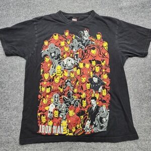 Vintage Marvel Comics Jam Group T Shirt Mad Engine Iron Man Men's Medium